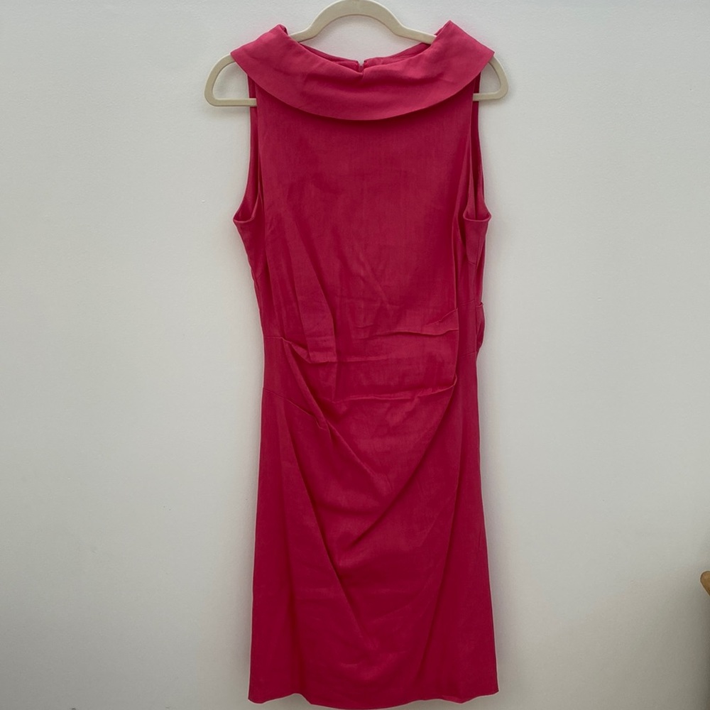 Sara Campbell the stretch linen hoda magic dress in pink